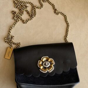 Coach Bowery Mini Crossbody with Tea Rose Turnlock